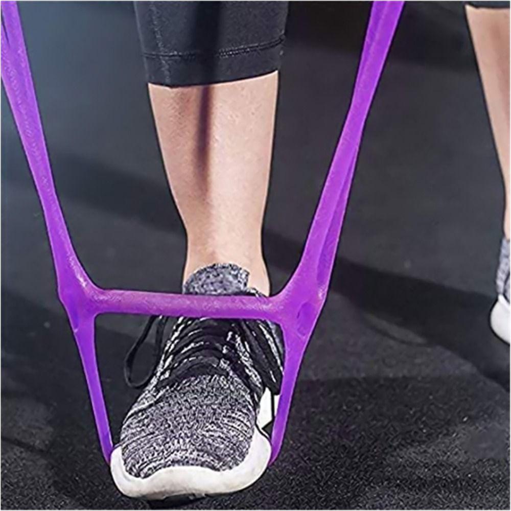 70cm 7 Ring Stretch Resistance Band Multicolor Home Gym Resistance Bands  Stretch Exerciser