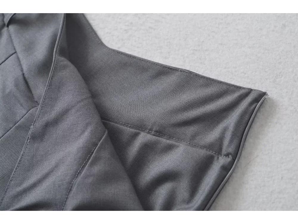 V-Waist Pleated High Waisted A-Line Mini Skirt – Sexy, College-Inspired Design