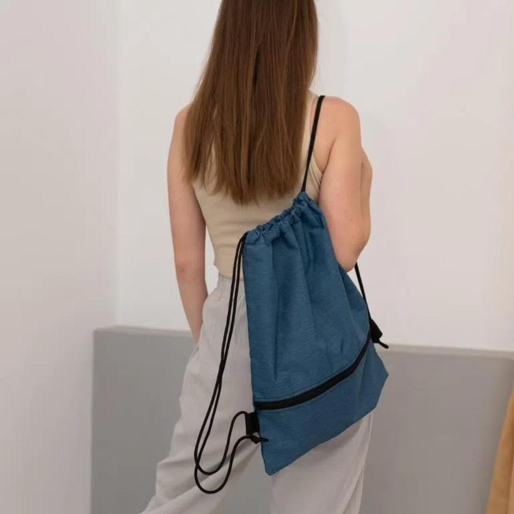 Kordelzug-Rucksack Leichte Sport-Gymnastiktasche für Männer Frauen Reise-Aufbewahrungsbeutel