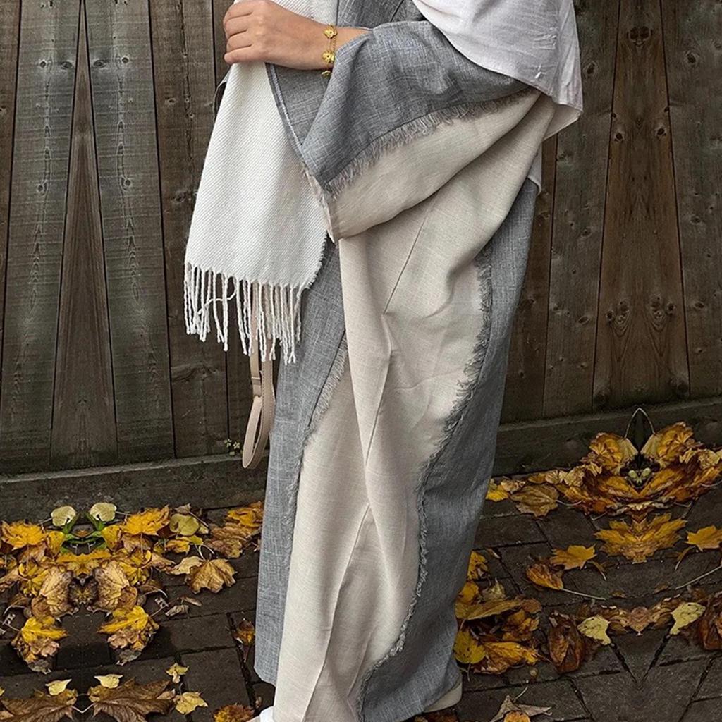 Loriya Fashion Patchwork Dubai-Türkei Elegant Robe LR897+LR898