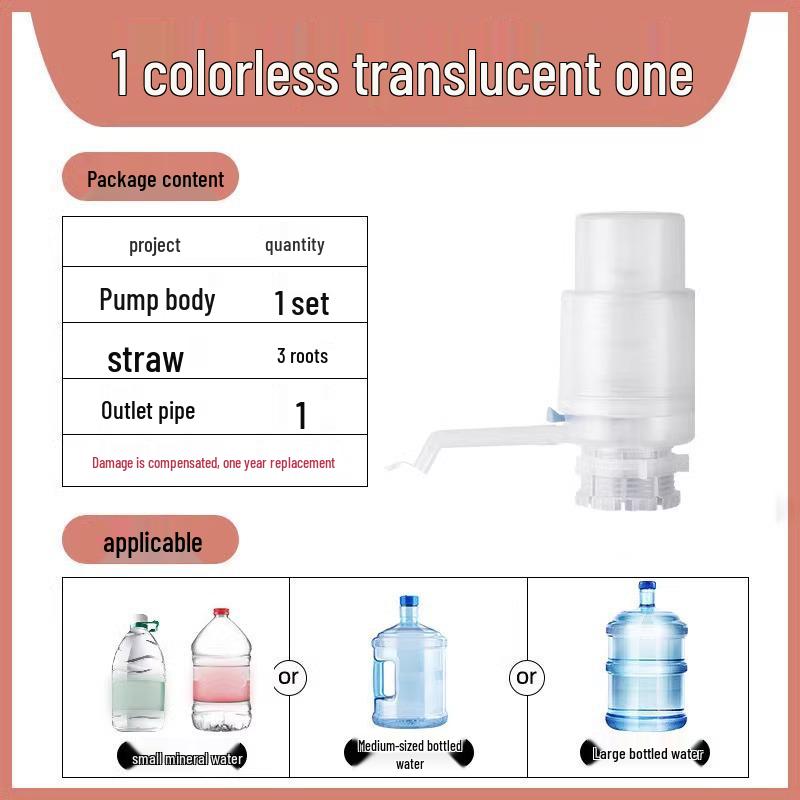 Automatic Hand-Press Water Dispenser for Bottled Mineral Water