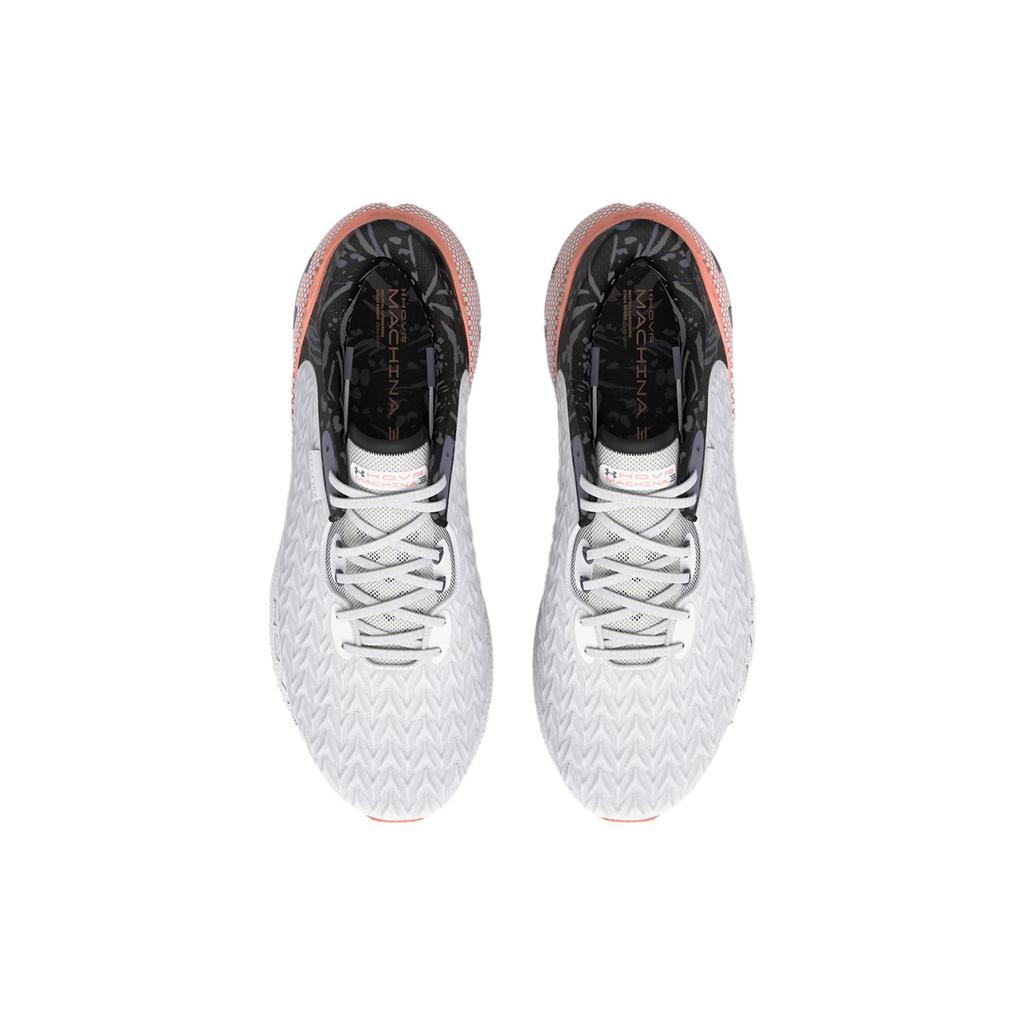 Under Armour Women's HOVR Machina 3 Clone Running Shoes White Bubble Peach 3027730-100