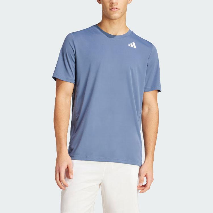 New Adidas T Shirts Men's Blue IY3218