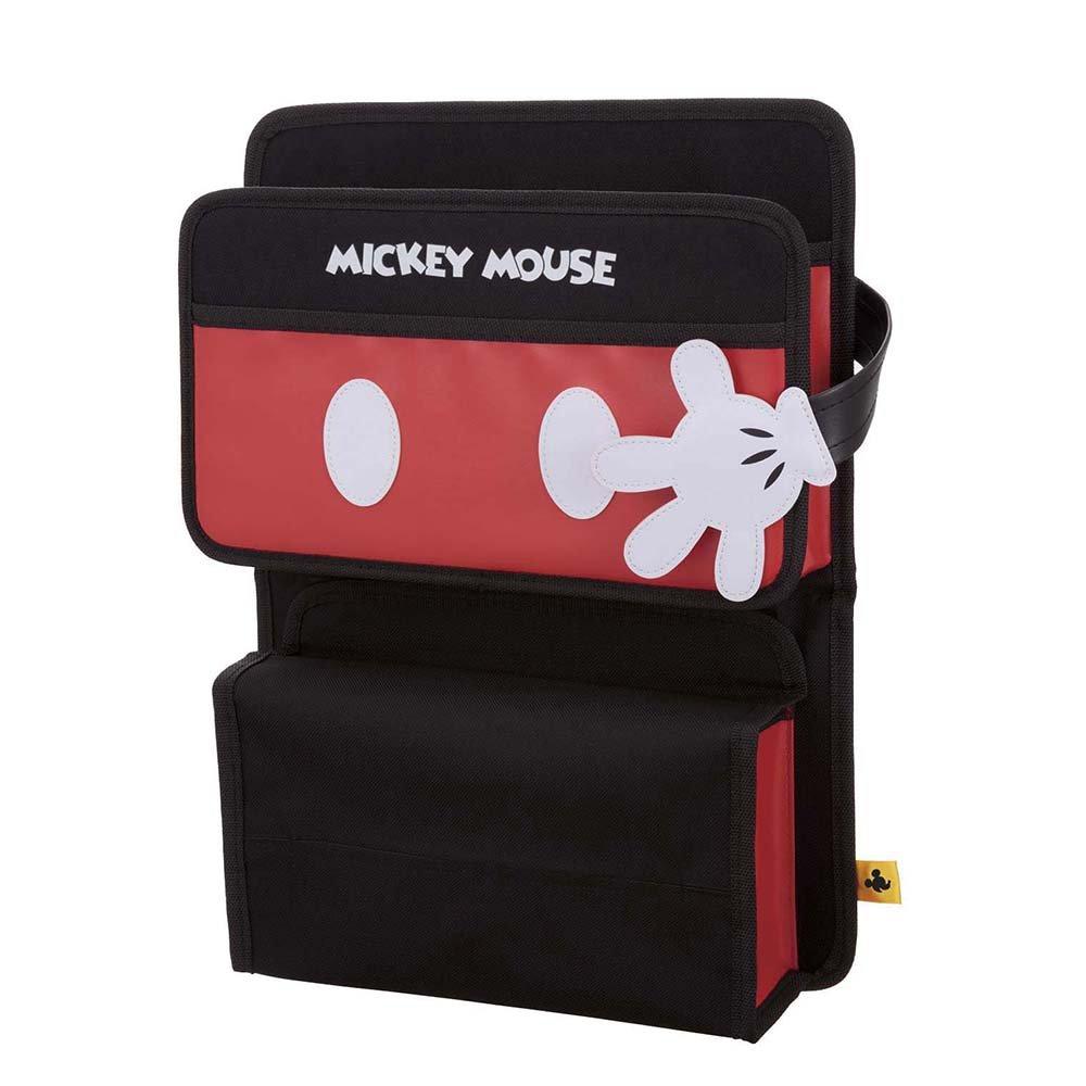 

Napolex Disney Mickey Mouse Seatback Large Capacity Car Disney Convenient Item Pocket, Rear-Mounted, Storage, Accessories, WD-283