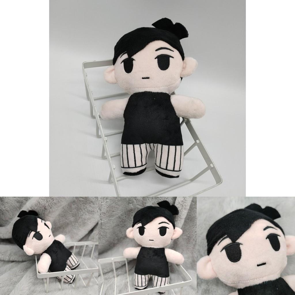 Omori Sunny Spiel Plüschtier - Perfekt reproduzierte Horror-Thema Brünette Schurkenpuppe für Heimdekorationen und Geschenke
