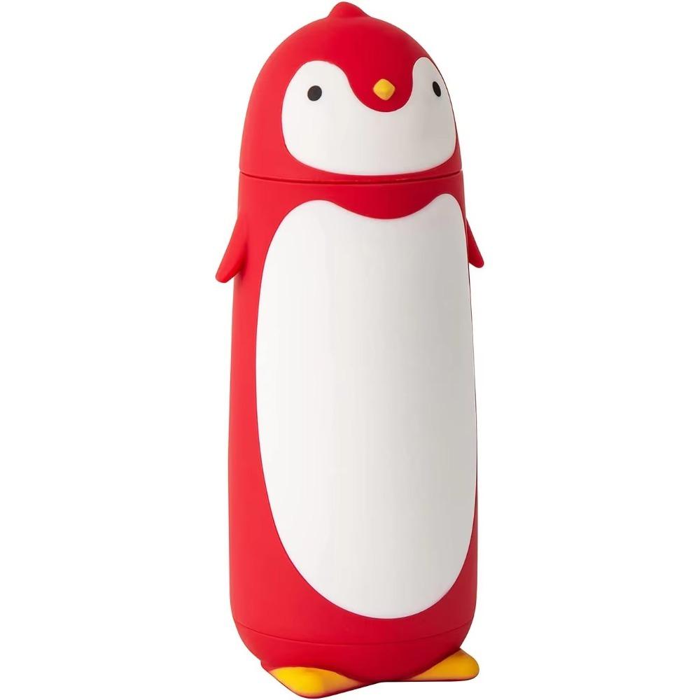 280ml Penguin Thermos Bottle Double Wall Vacuum Water Bottle Penguin Insulating Bottle  Office