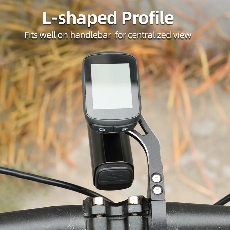 MTB Road Bike Handlebar Extended Bar Computer Mount for Garmin/Bryton/Wahoo Out Front Sports Camera Front Light Stand Clip