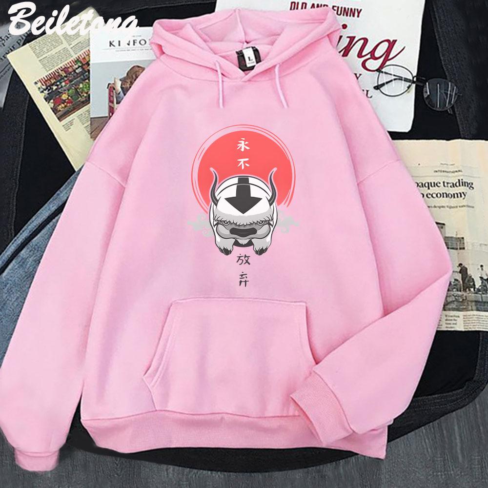 Avatar The Last Airbender Hoodie Cute Print Kawaii Clothes for Girl Pullover Cartoon Funny Sweatshirt Women Harajuku Wram