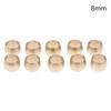 10Pcs 4 6 8 10 12 Mm Tube Brass Ferrule Compression Copper Sleeve Seal Ring Air Hydraulic Pipe Fitting Union Connector