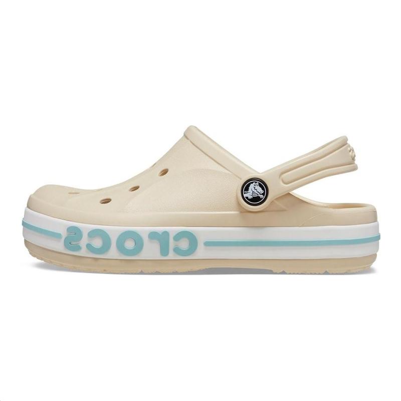 Crocs Bayaband Breathable and Lightweight Stylish and Versatile Non-Slip Children's Sandals Off-White Children's Model