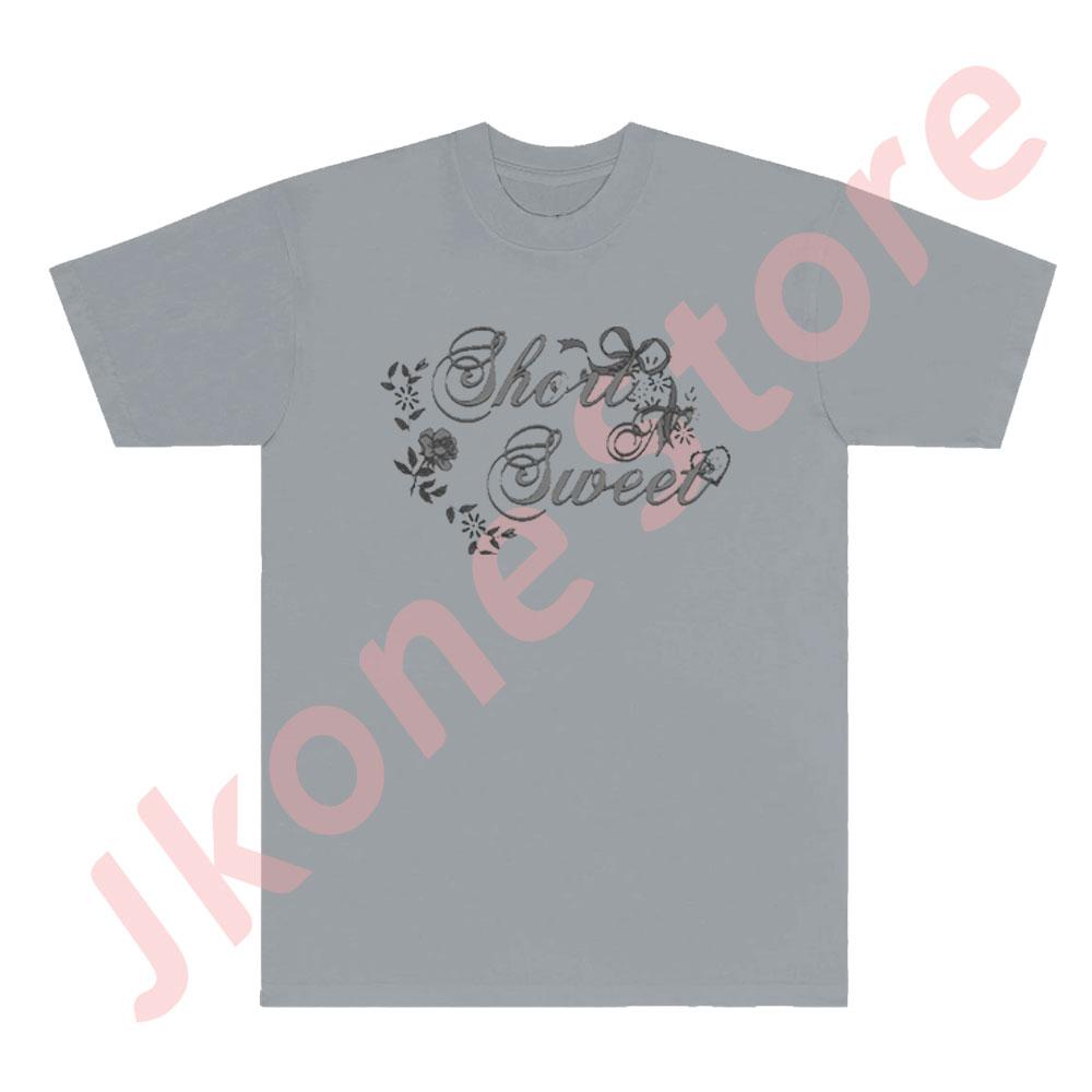 Sabrina Carpenter Short N Sweet Tee Tour New Logo Merch Tshirts Women Unisex Fashion Casual Short Sleeve