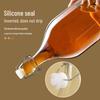 Glass Airtight Storage Bottle with Buckle Lid