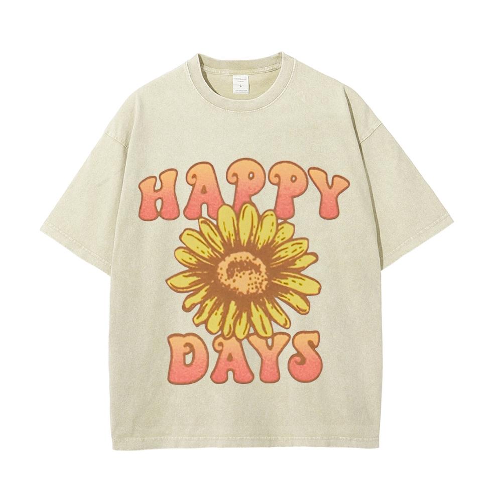 Vintage Oversized T-Shirt Fashion Women Casual Shirt Luxury Brand Y2k Tees Washed Denim  Female Streetwear Tops