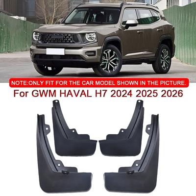 Pro GWM HAVAL H7 2024 2025 2026 Auto Styling ABS Autopříslušenství Blatníky Splash Guard Podběhy Blatníků Přední Zadní Blatník