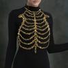 Scheletro di Plastica Realistico Costume Accessori Per Feste di Halloween e Spettacoli Teatrali Con Design Dettagliato