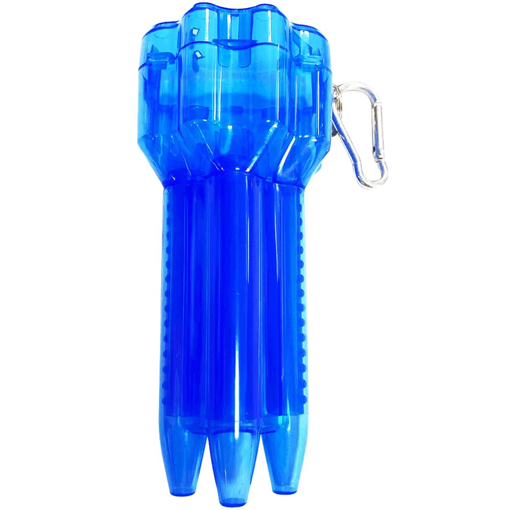 FUPUTWO dart case compact dart holder 3 darts plastic blue