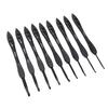 9pcs Crochet Hooks Set 2.0 To 6.0mm Ergonomic Handle Reduce Cramps Aluminum Crochet Hook for