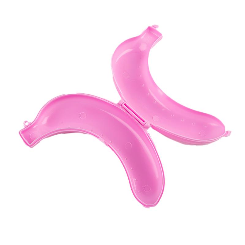 Cute Banana Case Protector Box Container Trip Outdoor Lunch Fruit Storage Box