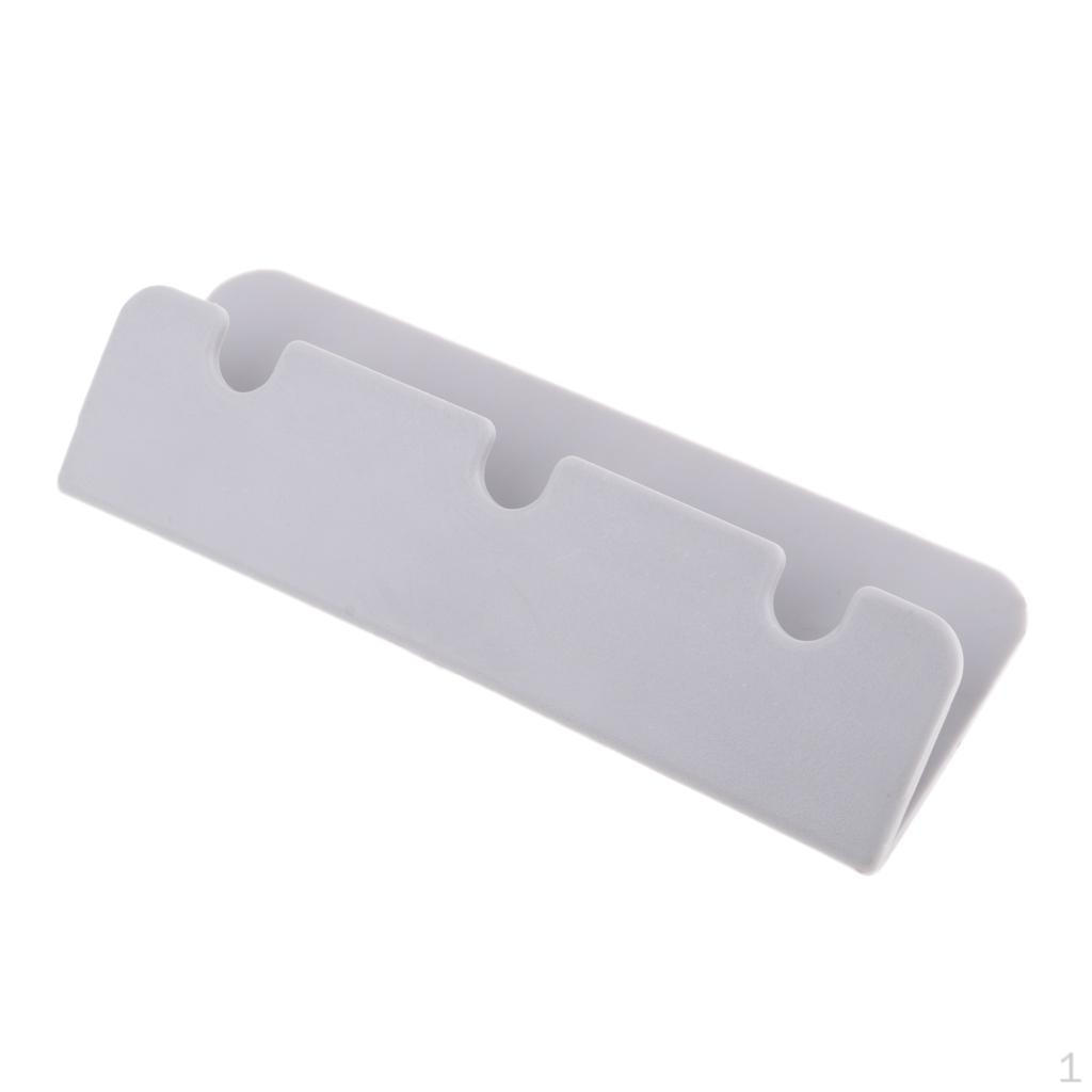 Gray PVC Boat Seat Hook, Clip Brackets For Inflatable Boat, Rib, Dinghy, Kayak, Canoe
