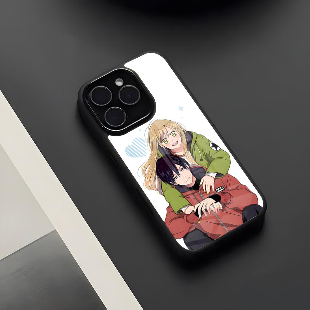 Anime Horimiya Phone Case For IPhone 17 Pro Max 16 15 14 13 11 Pro Max Plus Glass Phone Case