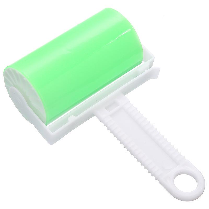 1pc Piece Washable Hair Glue Roller Reusable Portable Home Cleaning Pet Hair Remover Glue Roller Carpet Bed Sofa