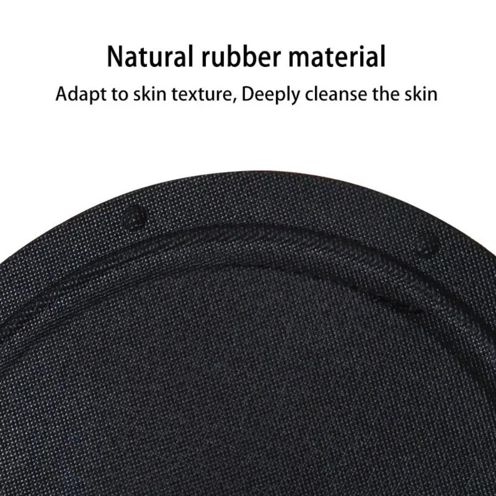 New Round Bath Gloves Rubber Labor-saving Bath Massage Brush Strong Wear-resistant Exfoliating Brush Household