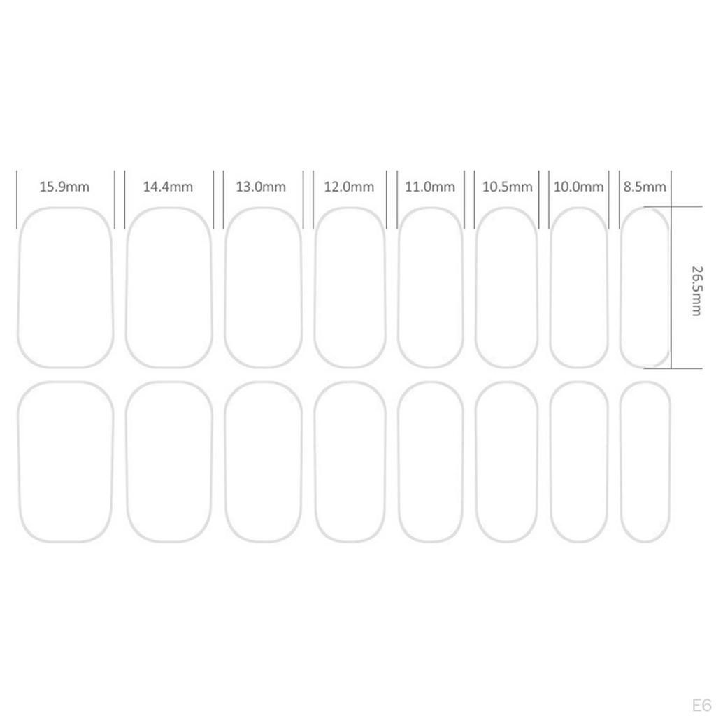 Nail Decals Stickers Fashionable Toe Polish Decor DIY Easy Apply Art