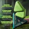 1/2 Stück 120g Natürliche Zypressenblatt Handgemachte Seife für das Haar Erfrischend und Ausspülbar Gesund Anti-Haarausfall Haarpflegend Sauber