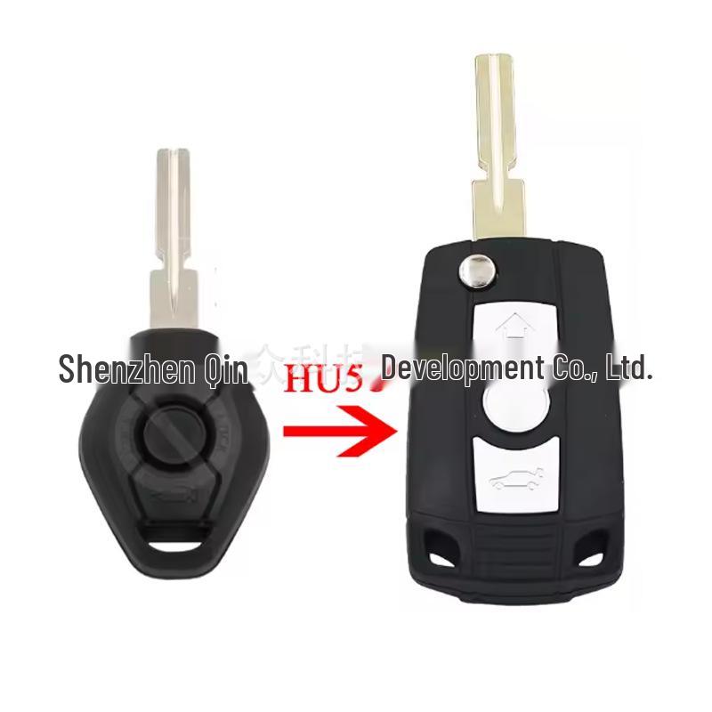 BMW 3-Tasten Klappautoschlüsselgehäuse ohne Schacht