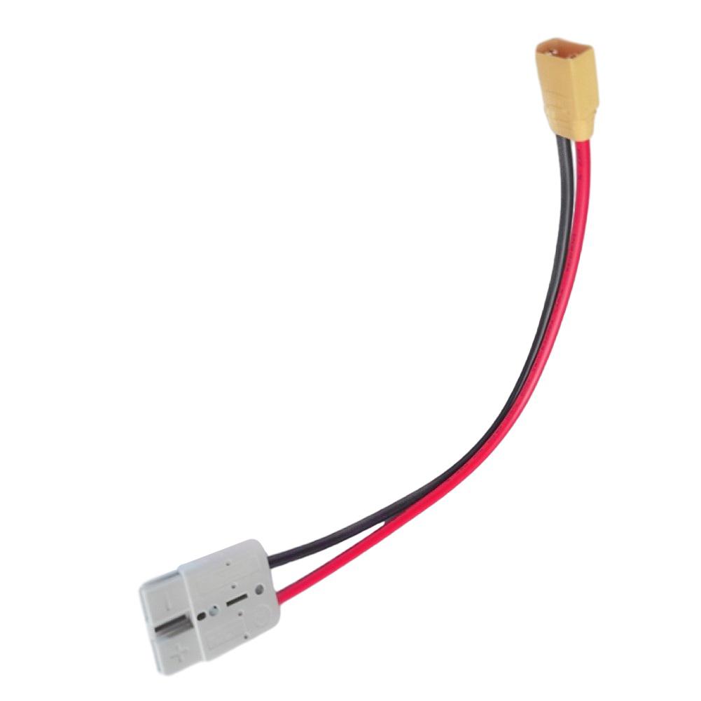 For Electric Vehicles For To XT90 Adapter Cable Female/Male Head Rubber Tinned Copper Core 10AWG 30cm Cable 600V