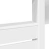 Kids Bunk Bed White 75 X 190 Cm Particleboard