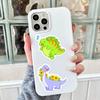 10/30/50pcs Cute Dinosaur Creative Stickers Cartoon Animal Decals Toy DIY Scrapbook Phone Helmet Suitcase Funny Graffiti Sticker