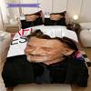 Biancheria da letto La Leggenda di Johnny Hallyday, copripiumino, federa, decorazione per la casa, regalo di compleanno (1 * copripiumino+2 * federe, senza imbottitura)