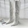 Female 2026 Autumn Trendy Stiletto High Heels Over Knee Long Tube European and American Pointed Folded High Tube Boots