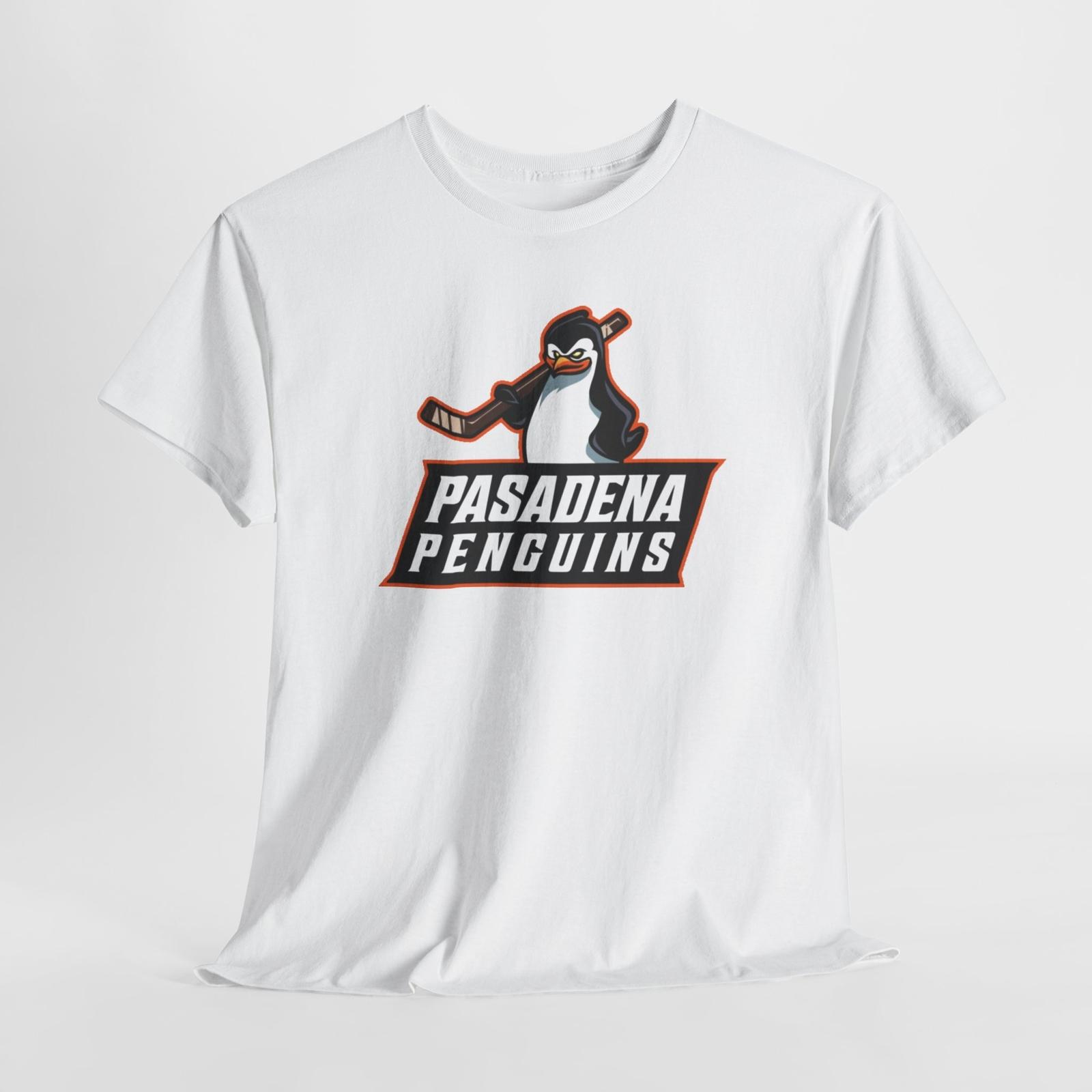 Pasadena Penguins Hockey Unisex T-Shirt Mens Womens Tees Top Tee, Young Sheldon TV Show Fan Gift, Pasadena M
