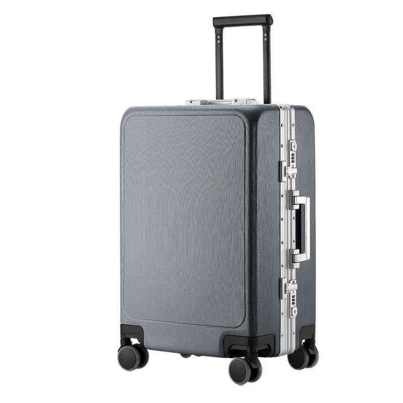 Hengyuanxiang 20-inch PC Aluminum Frame Suitcase