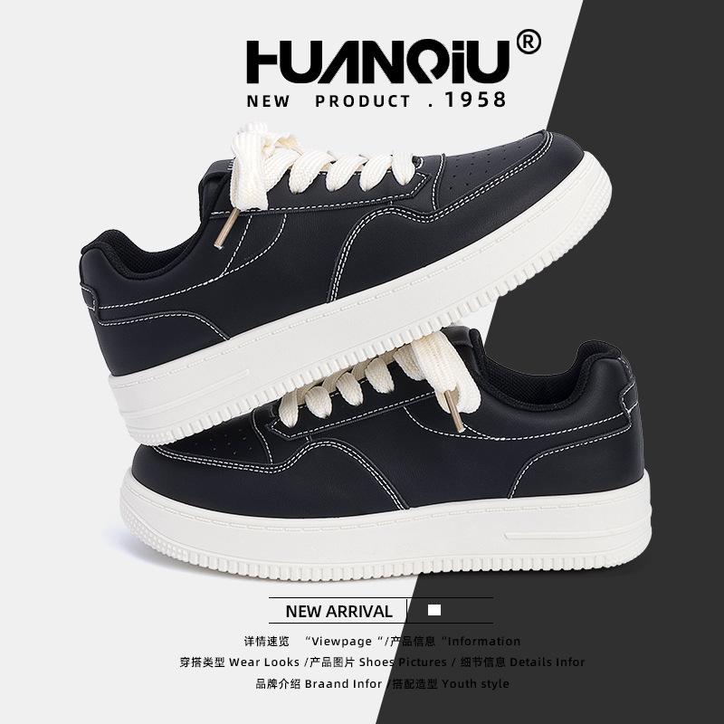 Global black board shoes women's ZHQ-HY809 new spring women's shoes versatile casual platform low-top shoes children