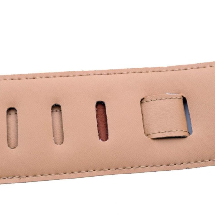 Versatile Leather And PU Strap Compatibility With Guitars Ukuleles Basses Ergonomic for Various Body Types