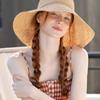 Hazel Raffia String Ribbon Cloche Hat HT8189 Wide (Brim Length 12cm)
