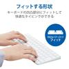 Elecom Keyboard Cover Compatible with Apple Touch ID Magic Keyboard (JIS) Antibacterial Dustproof Clear PKP-MACK3