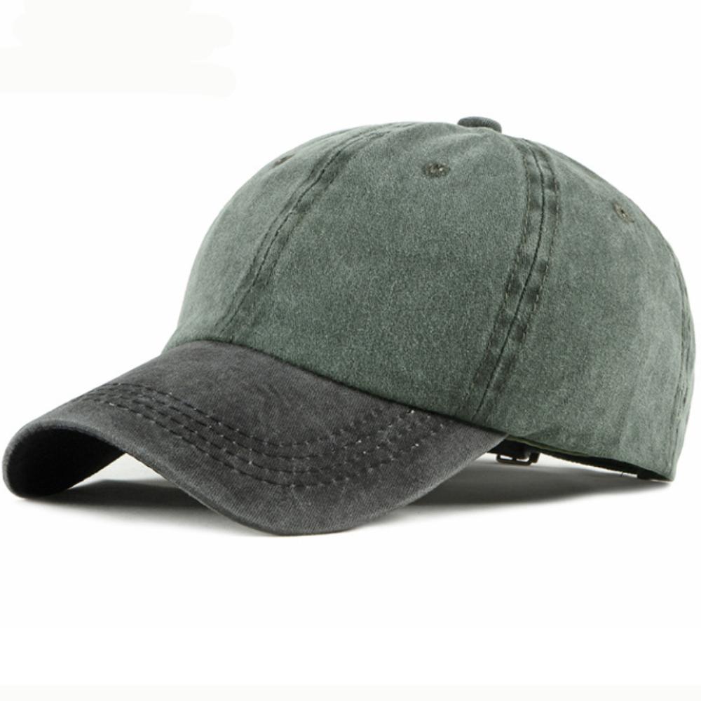 HT4758 Classic Baseball Cap Male Female Hip Hop Cap Men Women All Seasons Patchwork Baseball Hat 6 Panels Cotton Snapback Cap