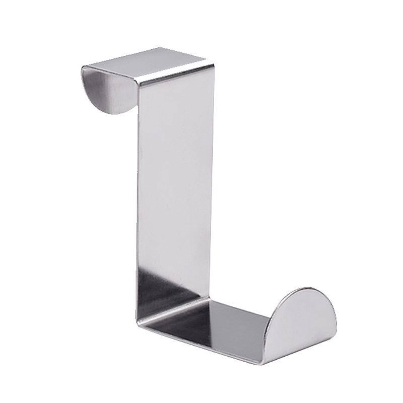 Stainless Steel No-Trace S-Shaped & Z-Shaped Wall & Door Hooks for Bedroom and Kitchen