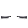 Front Bumper Splitter For BMW 1 Series 2012 To 2014 F20 F21 M Sport Style Canard Cover Trim Lip Spoiler Gloss Black Body Kit
