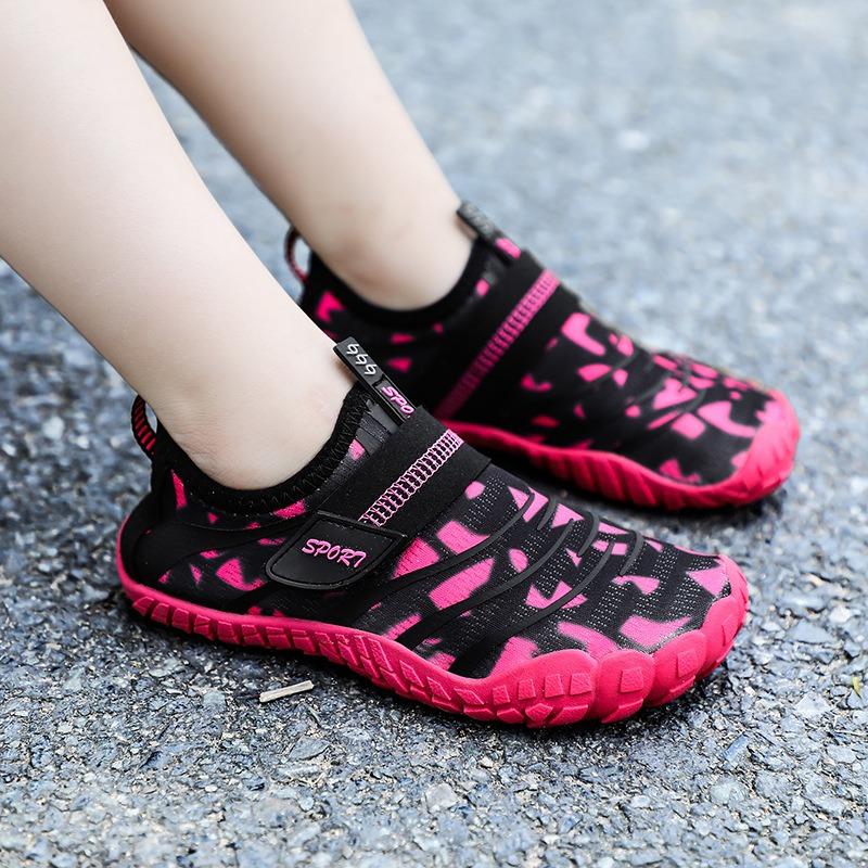 Children's Beach Shoes Non-slip Wading Shoes Anti-cut Barefoot Entertainment Quick-drying Shoes Convenient Non-slip Five-finger Creek Shoes