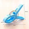 4pcs Beach Towel Clips Plastic Quilt Clips Home Blowproof Clips Windproof Clothes Clips Multicolor Heavy Duty Plastic Clips
