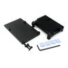 Pi 4 3 B 3B Plus Aluminum Case with Dual Cooling Fan Metal Shell Enclosure for RPI Raspberry Pi 4 3 Model