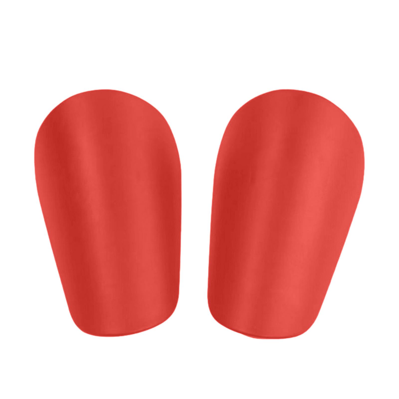 

2Pcs Adjustable Soccer Leg Protective Guards Protective Gear Football Sports Mini Shin Pad Shockproof Soccer Shin Guard S красный