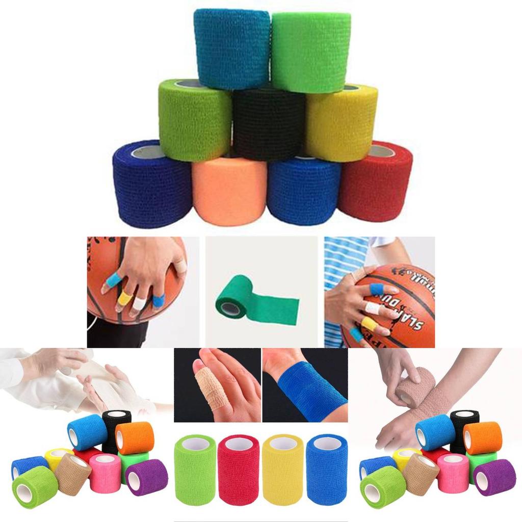 Versatile Finger Ankle Fitness Protective Bandage Non-woven Elastic Outdoor Self-adhesive Tape