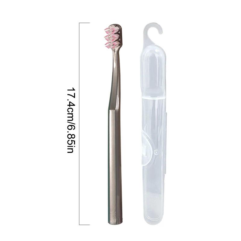 1/3 PCS Ultra-fine Soft Waves Head Manual Toothbrush Soft Fiber Deep Cleaning Toothbrush Portable Household Travel Cleaning