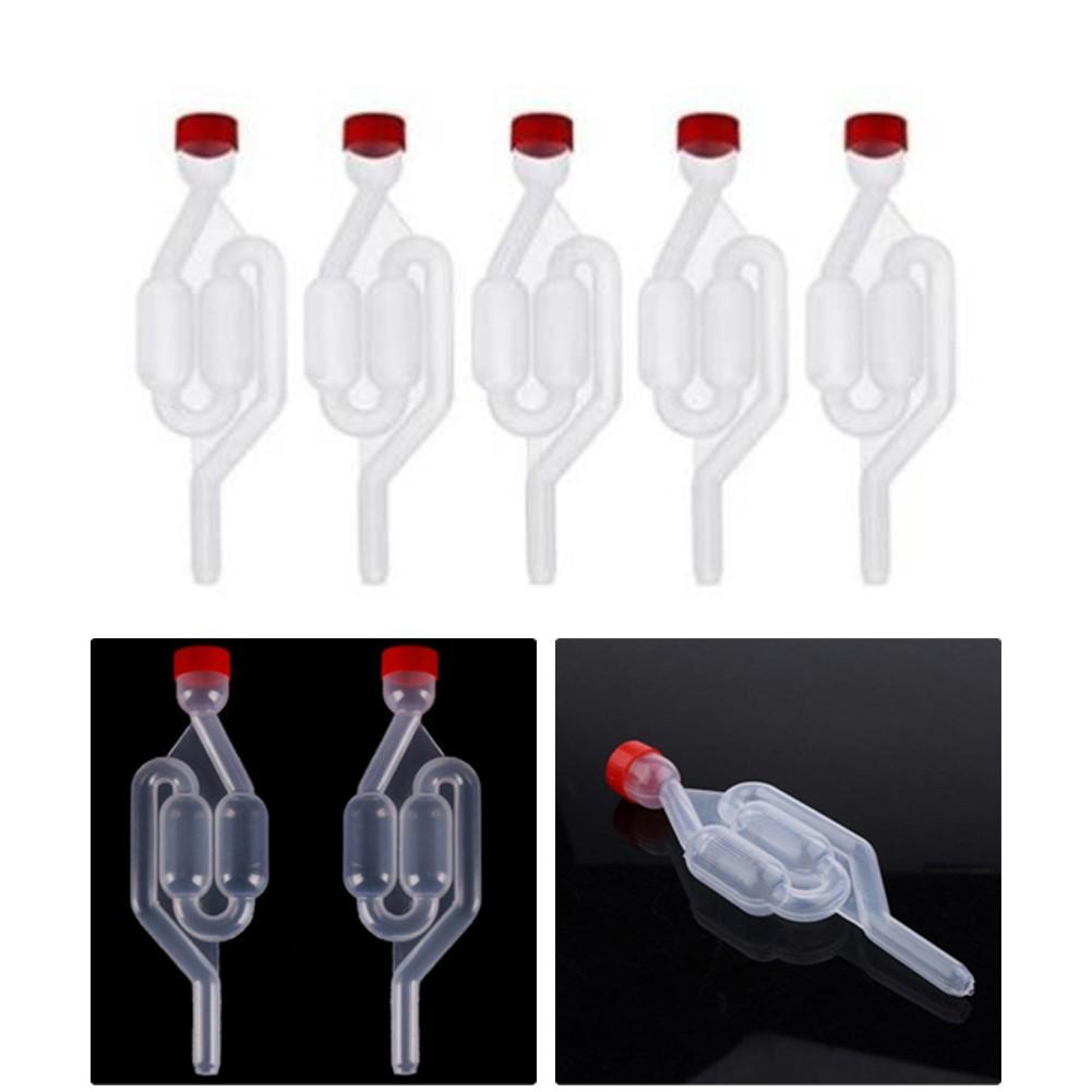 

Effective Twin Bubble Grommet S Shape Air Lock for Homebrew Beer Fermentation Wine Making Optimal Aeration Control China Mainland